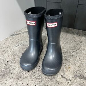 Hunter Kid’s Nebula Boots- Black Size 9